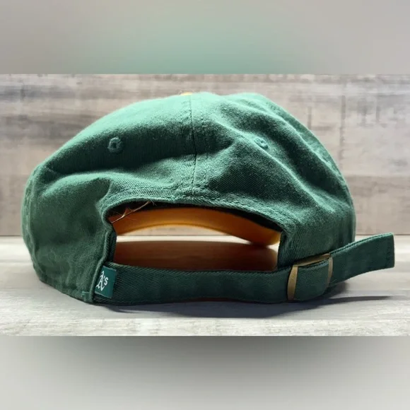 Oakland A’s Athletics MLB StrapBack Dad Hat ‘47 Brand - Picture 4 of 8